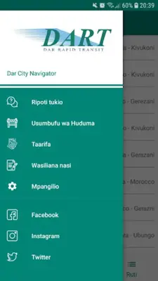 Mwendokasi android App screenshot 0