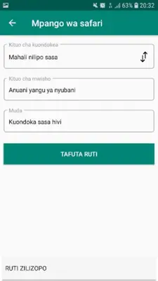 Mwendokasi android App screenshot 4