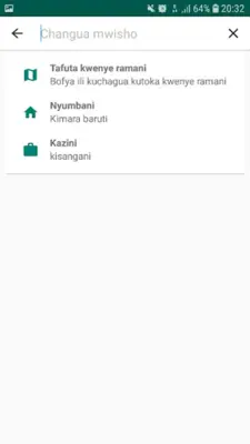 Mwendokasi android App screenshot 5